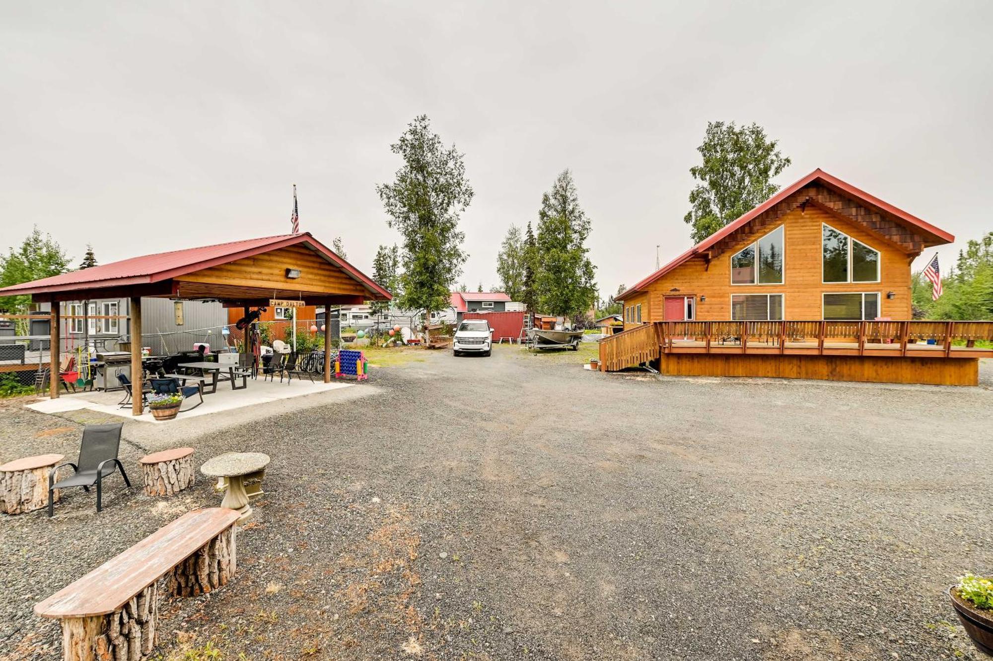 Fishermans Cabin In Soldotna Near Kenai River! Extérieur photo