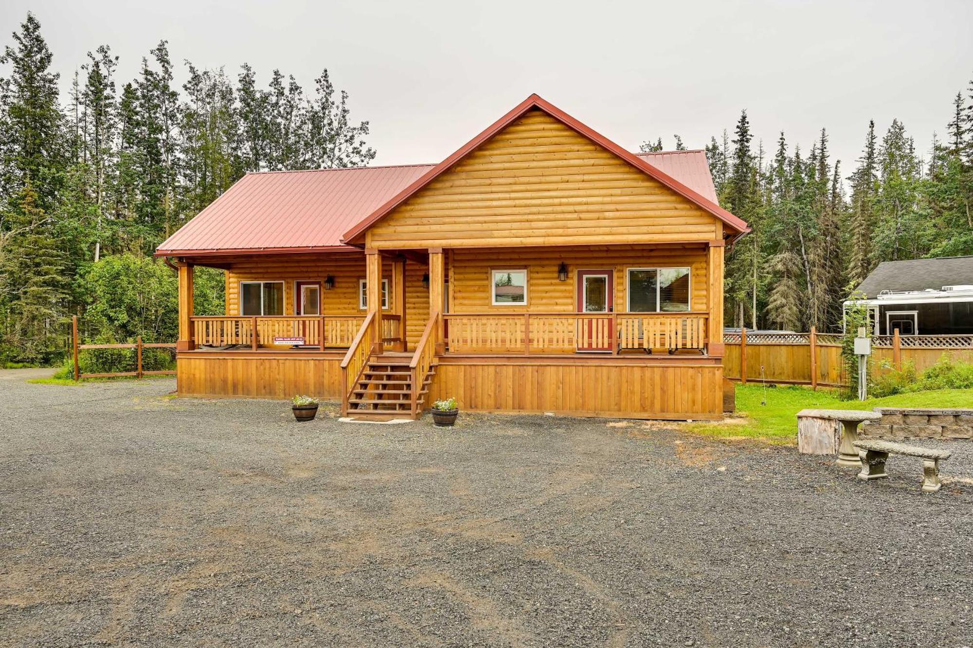 Fishermans Cabin In Soldotna Near Kenai River! Extérieur photo